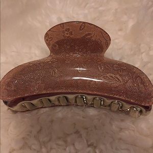 Sparkly glitter large claw clip forever 21